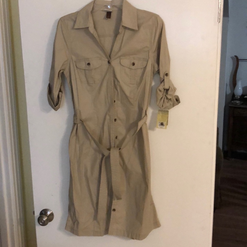 Khaki dress by Sonoma fro Kohl’s